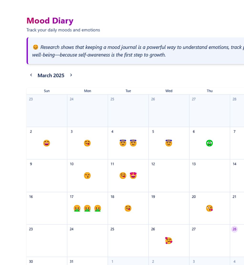 Mood Journal